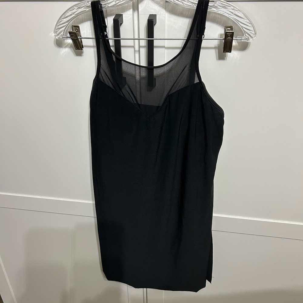 XL black swim dress one piece Aqua Green